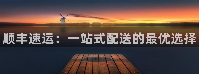 豪门国际的自行车：顺丰速运：一站式配